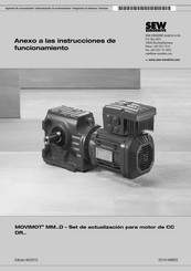 SEW MOVIMOT MM07D-233-00 Anexo A Las Instrucciones De Funcionamiento