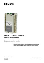 Siemens LME71 Serie Documentación Básica