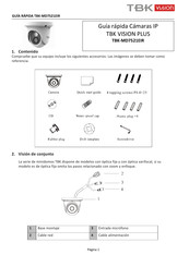 TBK vision TBK-MD7521EIR Guía Rápida
