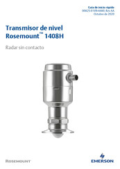 Emerson Rosemount 1408H Guia De Inicio Rapido