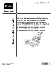 Toro 30934 Manual Del Operador