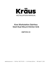 Kraus KWT310-33 Manual Del Usuario