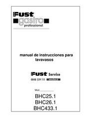 FUST BHC433.1 Manual De Instrucciones