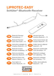 Schluter Systems LIPROTEC-EASY Instrucciones Breves