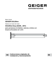 GEIGER SOLIDline Easy Instrucciones Originales De Instalación Y Funcionamiento