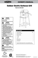 Uniflame EBC1252W Manual Del Usuario