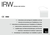 Nice IRW Instrucciones Y Advertencias Para La Instalación Y El Uso