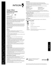 Integra Miltex Instrucciones De Uso