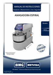 BIMG METVISA AE42220T60S5 Manual De Instrucciones