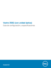 Dell Vostro 3582 Guía De Configuración Y Especificaciones