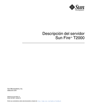 Sun Microsystems Sun Fire T2000 Descripción