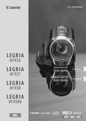 Canon LEGRIA HF R37 Guía Rápida