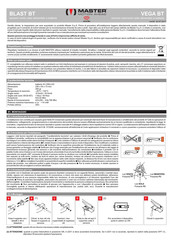 Master VEGA BT Manual Del Usuario