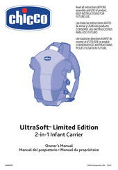 Chicco UltraSoft Limited Edition Manual Del Propietário