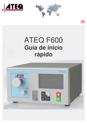 ATEQ F600 Guia De Inicio Rapido