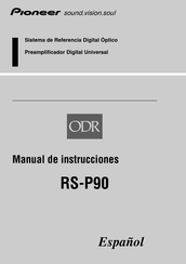 Pioneer ODR RS-P90 Manual De Instrucciones