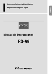 Pioneer ODR RS-A9 Manual De Instrucciones