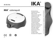 IKA color squid Indicaciones De Seguridad
