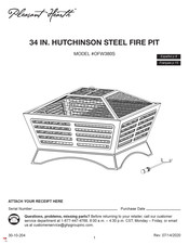 Pleasant Hearth OFW380S Manual De Instrucciones