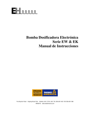 IWAKI AMERICA EW-20 Manual De Instrucciones