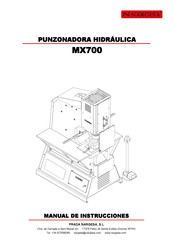 NARGESA MX700 Manual De Instrucciones