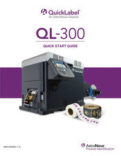 AstroNova QuickLabel QL-300 Guía De Inicio Rápida