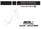 Movement BOLT PLATE LOADED HACK MACHINE Manual De Montaje