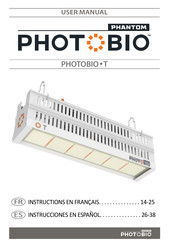 Phantom PHOTOBIO T Manual Del Usuario