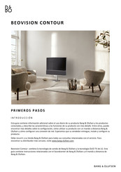 Bang & Olufsen BEOVISION CONTOUR Primeros Pasos