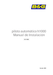 B&G H1000 Manual De Instalación