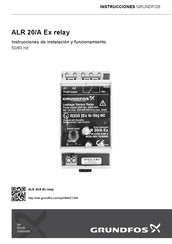 Grundfos ALR 20/A Ex Instrucciones De Instalación Y Funcionamiento