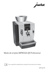 Jura IMPRESSA XJ9 Professional Modo De Empleo