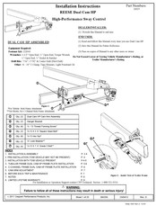 Reese 26025 Instrucciones De Instalación