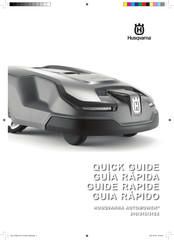 Husqvarna AUTOMOWER 315 Guía Rápida