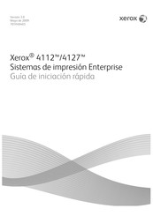 Xerox 4127 Guía De Iniciación Rápida