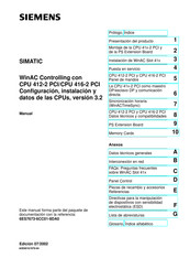 Siemens SIMATIC CPU 412-2 PCI Manual