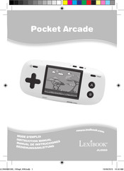 LEXIBOOK Pocket Arcade Manual De Instrucciones