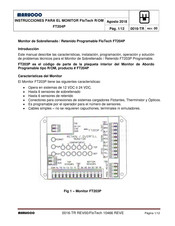 MARUCCO FT203P Instrucciones