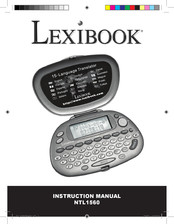 LEXIBOOK NTL1560 Manual Del Usuario