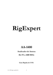 RigExpert AA-1400 Guía Rápida De Uso