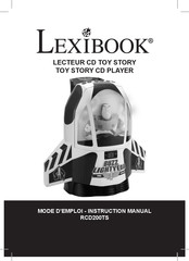 LEXIBOOK RCD200TS Manual De Instrucciones