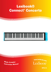 LEXIBOOK Connect' Concerto Manual De Instrucciones