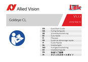 Allied Vision Goldeye CL-033 TECless Guía Rápida