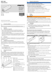 Festo EPCC-BS Instrucciones De Operación