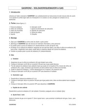 Velleman GASIRON2 Guía Del Usario