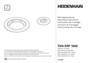 HEIDENHAIN TKN ERP 1000 Instrucciones De Montaje