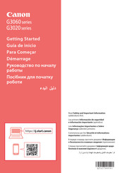 Canon G3060 Serie Manuales | ManualsLib
