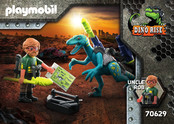 PLAYMOBIL DINO RISE 70625 Manual De Instrucciones