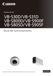 Canon VB-S905F Guia De Funcionamiento