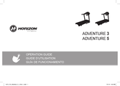 Horizon Fitness ADVENTURE 5 Guia De Funcionamiento